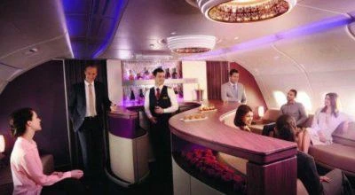 10 cabines de companhias aéreas absurdamente luxuosas