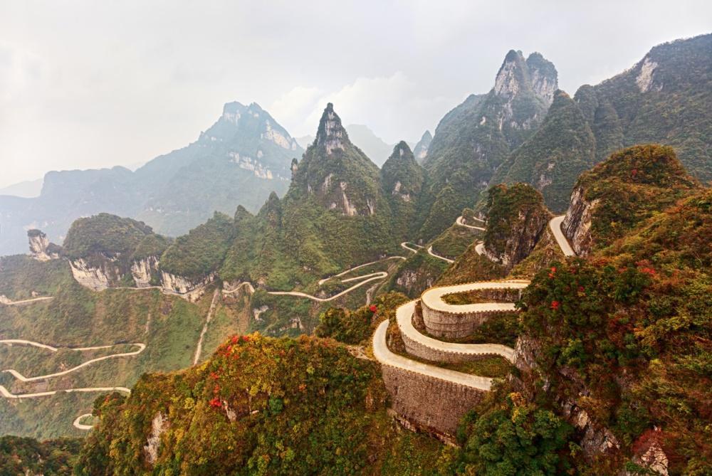 Resultado de imagem para parque florestal nacional zhangjiajie china