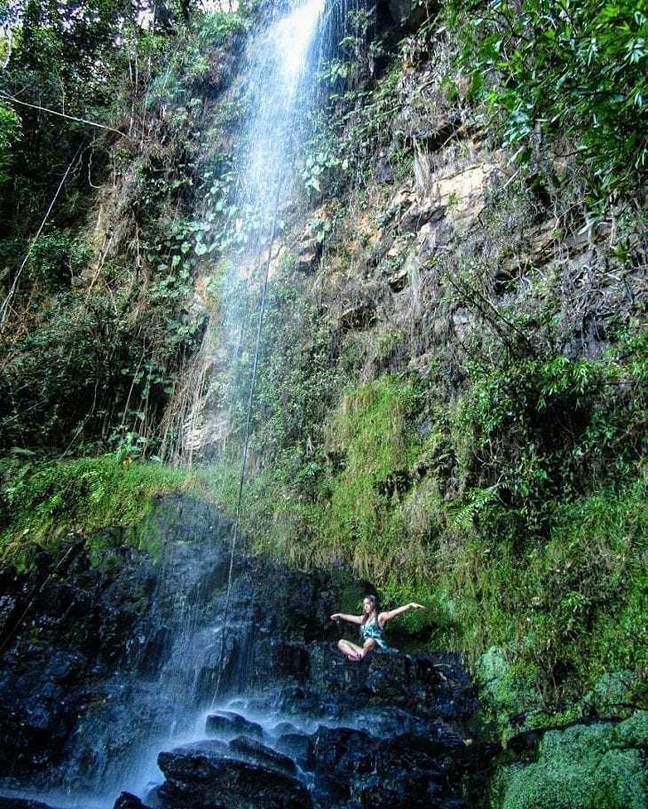 Resultado de imagem para cachoeira da chuva sao thome das letras