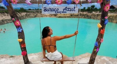 Imagem ilustrativa: Descubra as belezas naturais do Buraco Azul em Jericoacoara