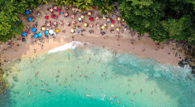 Praia do Éden: muita natureza e um cenário paradisíaco no Guarujá