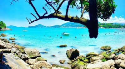 Conheça a Praia do Tenório, uma das orlas mais bonitas de Ubatuba