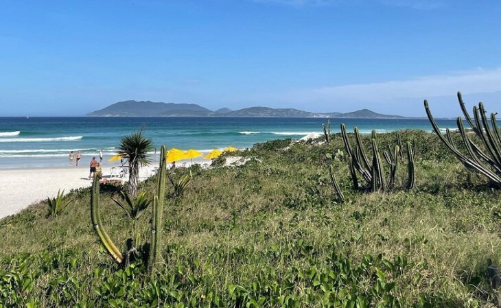 Praia do Forte em Cabo Frio