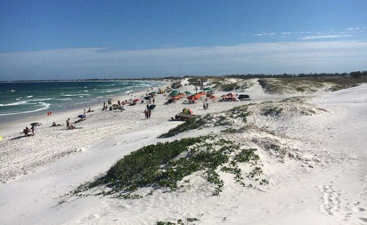 Praia das Dunas em Cabo Frio