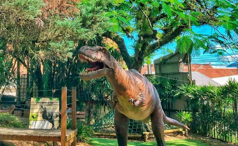 Você já veio conhecer o Parque Dino Scape no RioMar?