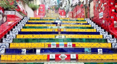 Imagem ilustrativa: Escadaria Selarón: uma obra de arte no centro do Rio de Janeiro