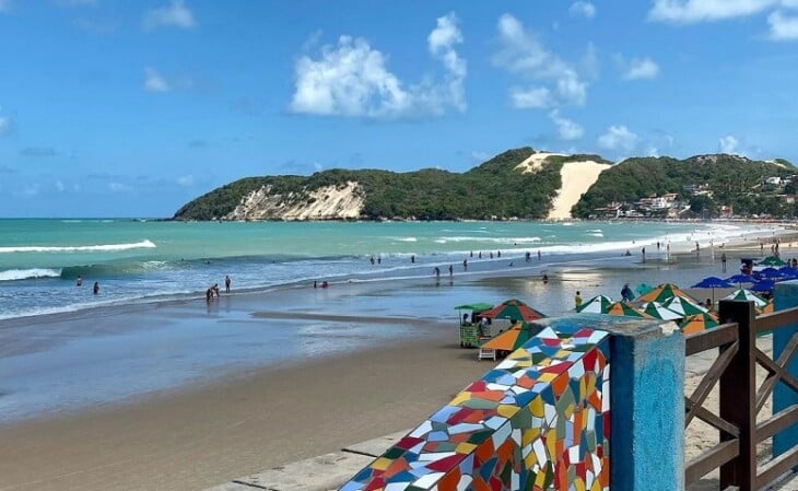 Praia de Ponta Negra em Natal