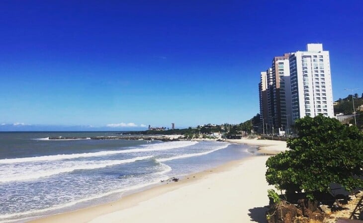 Praia da Areia Preta em Natal