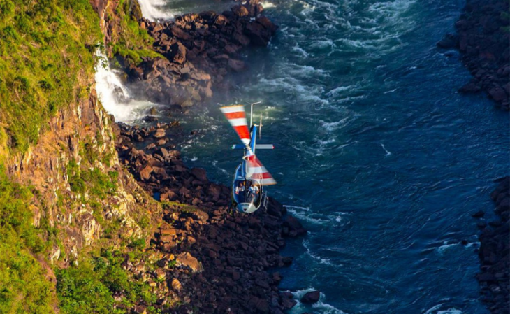 Voo de helicóptero Cataratas do Iguaçu