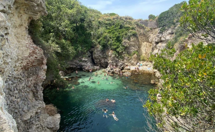 Praias públicas em Sorrento