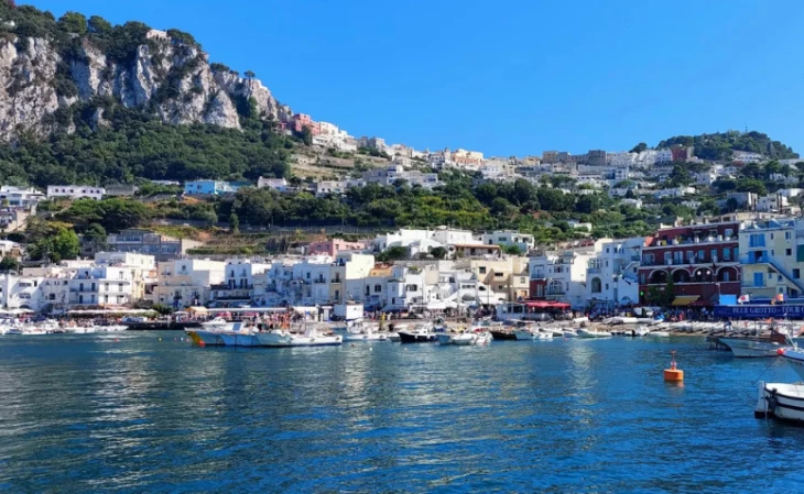 Ilha de Capri em Sorrento