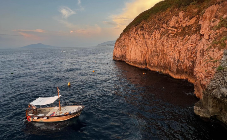 Passeio de barco em Sorrento