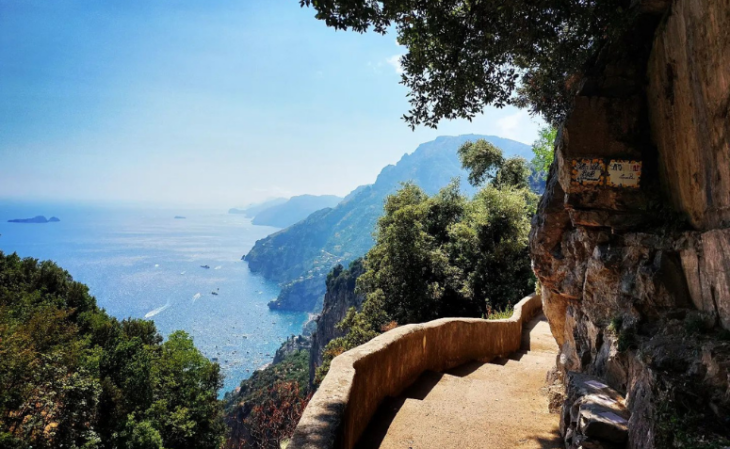 Sentiero degli Dei em Sorrento