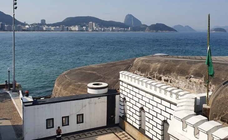 Copacabana Fort Architecture