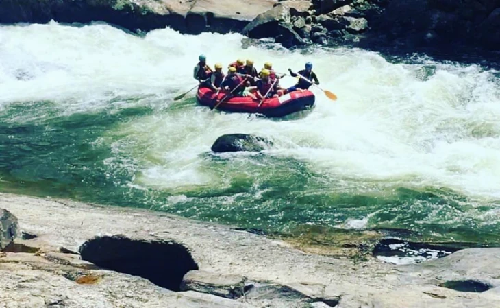 Rafting no Rio Macaé em Lumiar