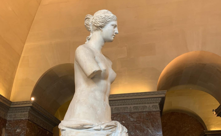 Vênus de Milo no Museu do Louvre