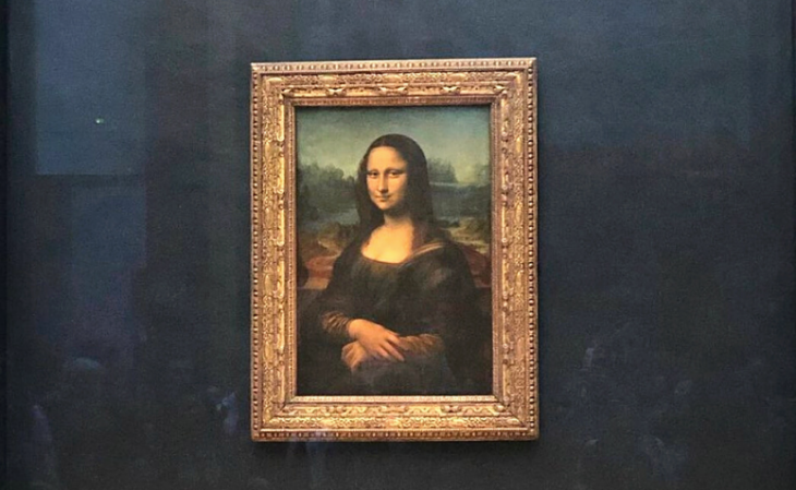 Mona Lisa no Museu do Louvre