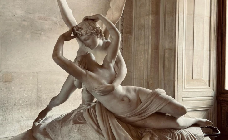 Eros e Psique no Museu do Louvre