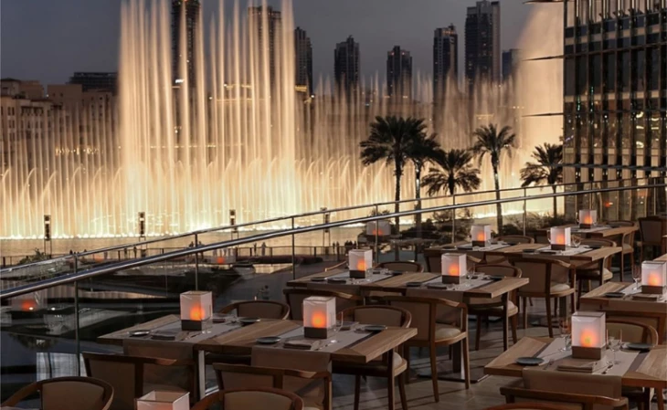 Restaurantes no Burj Khalifa