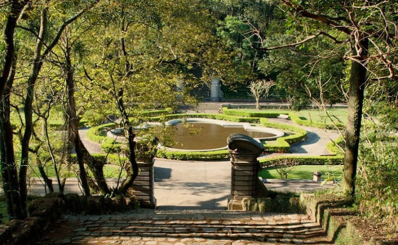 Jardim dos Sentidos no Jardim Botânico de SP