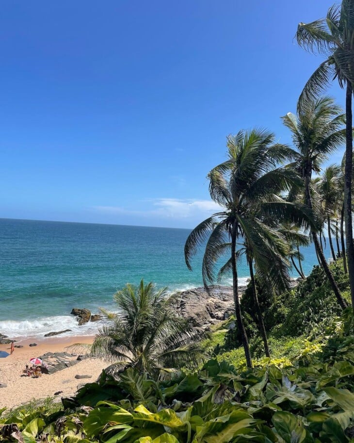 Praia do Buracão no Rio Vermelho