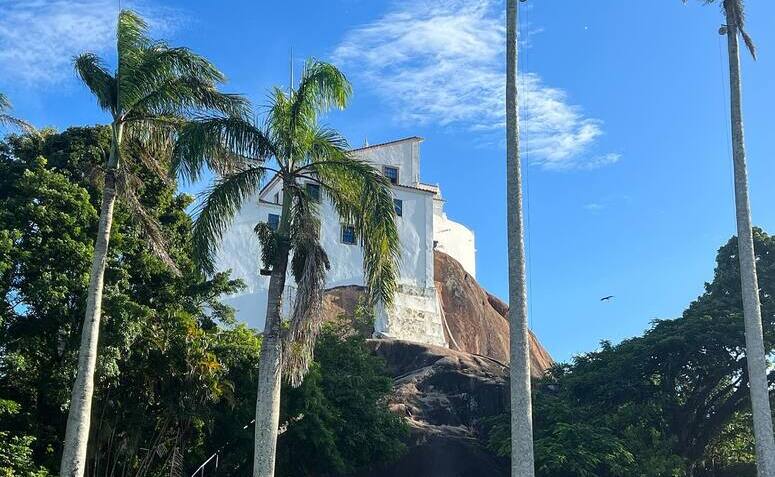 Convento da Penha, no alto do Morro da Penha