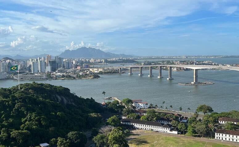 Vista do alto do Convento da Penha