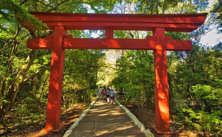 Jardim Japonês do parque