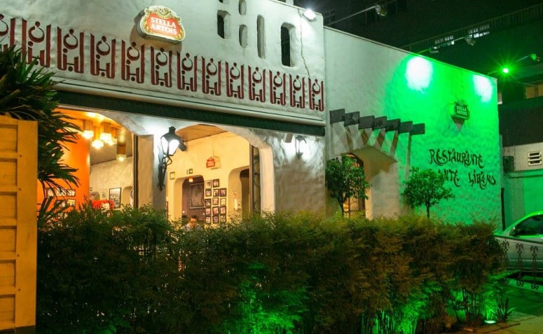 fachada do restaurante Monte Líbano em Maringá