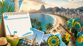 FERIADOS 2026: calendário com feriados nacionais e facultativos